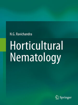 cover image of Horticultural Nematology